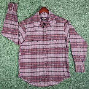 Vintage Ralph Lauren Polo Jeans Co. Plaid Corduroy Button Down / Mens Size M
